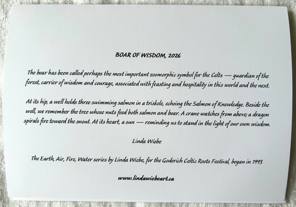 Boar of Wisdom Cards, 2026