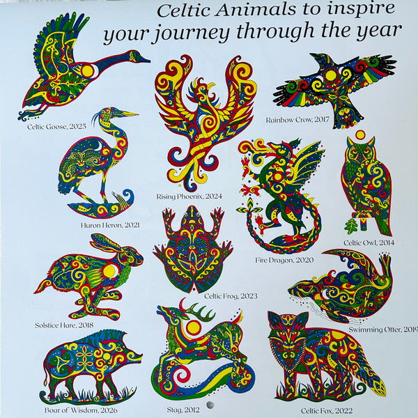 2027 Celtic Animal Calendar
